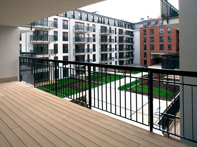 Bytov balkn z materilu TWINSON