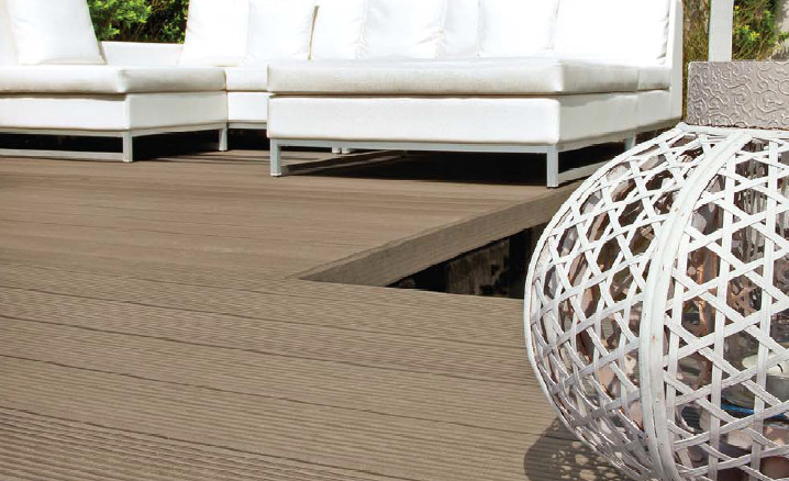 Terasa tvoen z materilu TWINSON